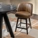 Della Camel Counter Height Stool