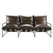 Palermo Chestnut Leather 95" Sofa