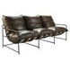 Palermo Chestnut Leather 95" Sofa