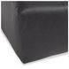 Gabriel Black Leather Upholstered Accent Chair