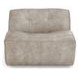 Gabriel Overcast Gray Leather Upholstered Accent Chair