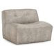 Gabriel Overcast Gray Leather Upholstered Accent Chair