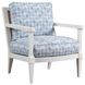 Splashes Blue Upholstered Chair