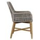 Marley White Upholstered Outdoor Dining Chair