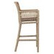 Brisbane Natural Upholstered Outdoor Bar Stool