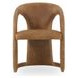 Archie Maple Brown Leather Upholstered Dining Chair