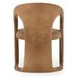 Archie Maple Brown Leather Upholstered Dining Chair