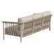 Leo Taupe 87" Outdoor Sofa