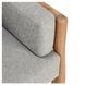Aston Gray Upholstered Outdoor Accent Chair