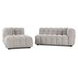 Walter Heathered Gray 2 Piece Modular Sectional with LAF Chaise