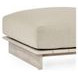Livia Taupe Outdoor Square Ottoman