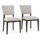 Phillip Sand Upholstered Dining Chair Set of 2