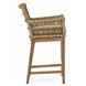 Valerie Natural Upholstered Outdoor Counter Height Stool