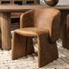 Halstead Cognac Brown Upholstered Dining Chair