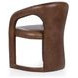 Archie Bison Brown Leather Upholstered Dining Chair