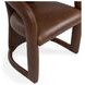 Archie Bison Brown Leather Upholstered Dining Chair