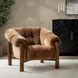Sansa Bronze Upholstered Accent Chair
