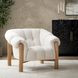 Sansa Cream Upholstered Accent Chair