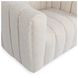 Lexa Cream Upholstered Accent Chair