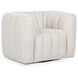 Lexa Cream Upholstered Accent Chair
