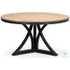 Flying Buttress Antique Black And Natural Dining Table