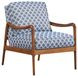 Leblanc Blue Upholstered Chair