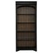 Meritage Aged Charcoal and Caramel 2 Piece Bunching Bookcase with LED