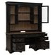 Meritage Aged Charcoal and Caramel Executive Home Office Set