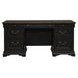 Meritage Aged Charcoal and Caramel Executive Home Office Set
