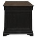 Meritage Aged Charcoal and Caramel Executive Home Office Set