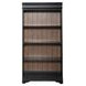 Meritage Aged Charcoal and Caramel 60" Bookcase