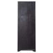 Meritage Aged Charcoal and Caramel 84" Bookcase