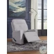 Valeview Stone Performance Fabric Rocker Recliner