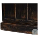 Edgar Allan Antique Black Bookcase