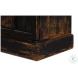Edgar Allan Antique Black Bookcase