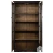 Edgar Allan Antique Black Bookcase