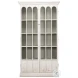 Edgar Allan Whitewash Bookcase