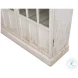 Edgar Allan Whitewash Bookcase