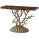 TA Originals Beige and Georgian Rectangular Console Table