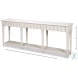 Chantal Antique White Console Table