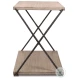 Nathanial Flaky Pine Side Table