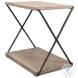 Nathanial Flaky Pine Side Table