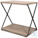Nathanial Flaky Pine Side Table