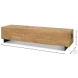 Stuben Wheat And Gunmetal Bench