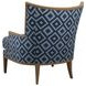 Atwood Navy Upholstered Chair