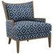 Atwood Navy Upholstered Chair