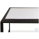 Ridged Black And White Rectangular Coffee Table