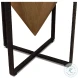Hardy Tan And Black End Table