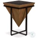 Hardy Tan And Black End Table