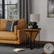 Hardy Tan And Black End Table